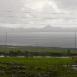 Úrhelli að Görðum, Garðar, Garðahverfi,hestar, rigning, rain in iceland